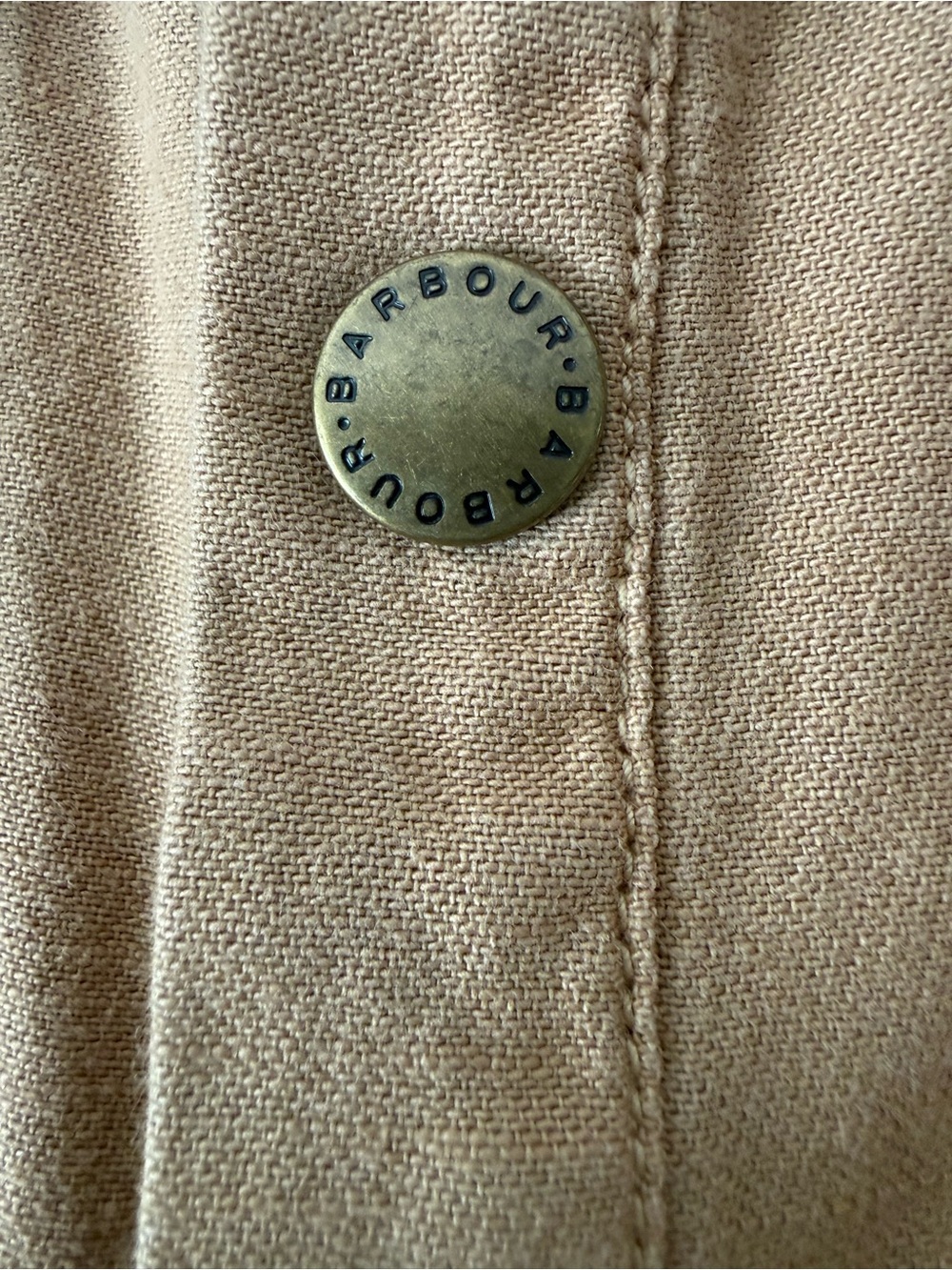 Barbour Men's Brown Cotton Field Jacket - Picture 5 of 5